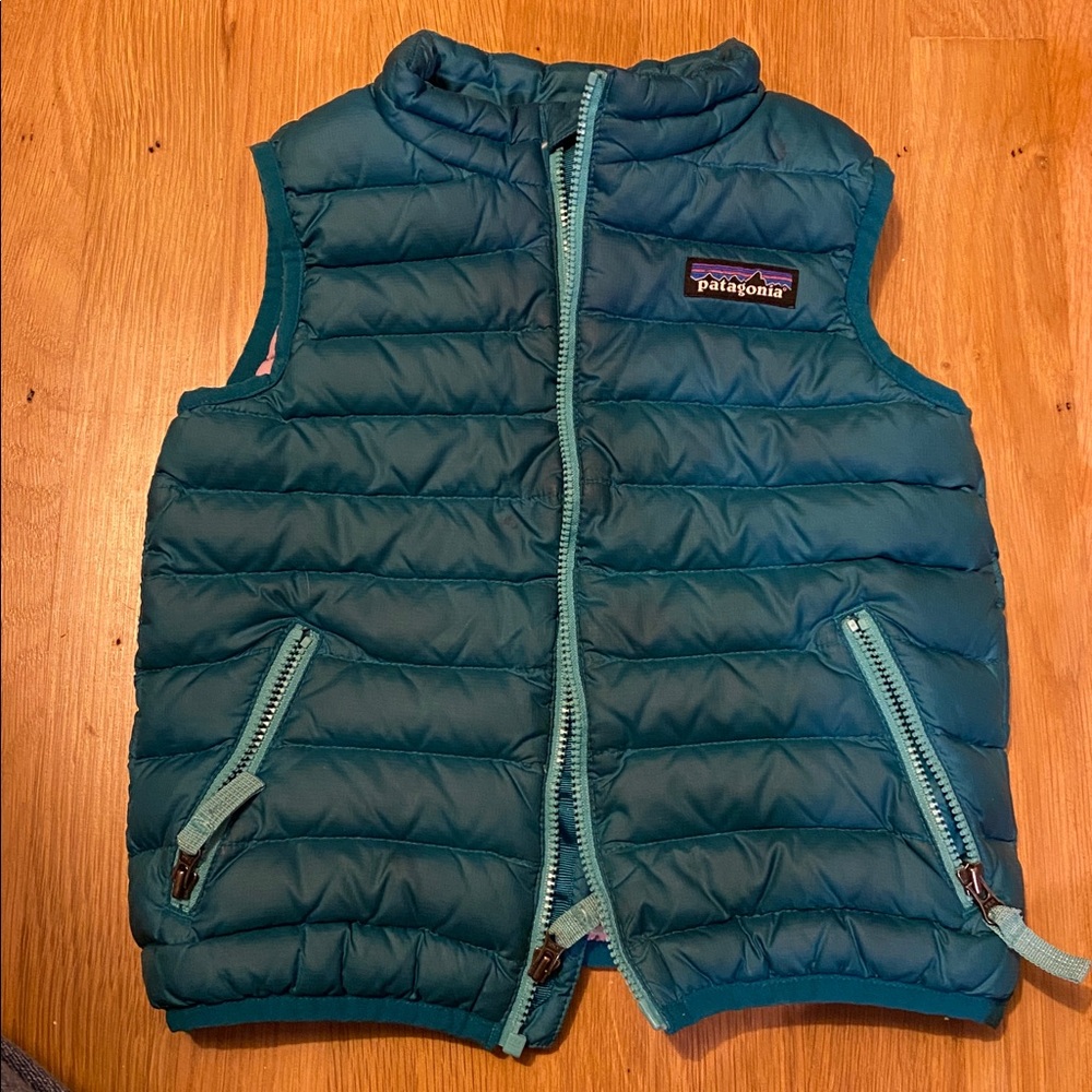 Patagonia Vest 3T Down Sweater Vest Puffer Quilted Lightweight